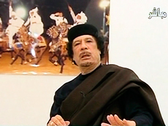Ливия находится в состоянии войны с Италией. Об этом заявил сегодня ливийский лидер Муаммар Каддафи, выступая по государственному телевидению Ливии