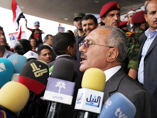 Церемония подписания соглашения о передаче власти в Йемене отложена