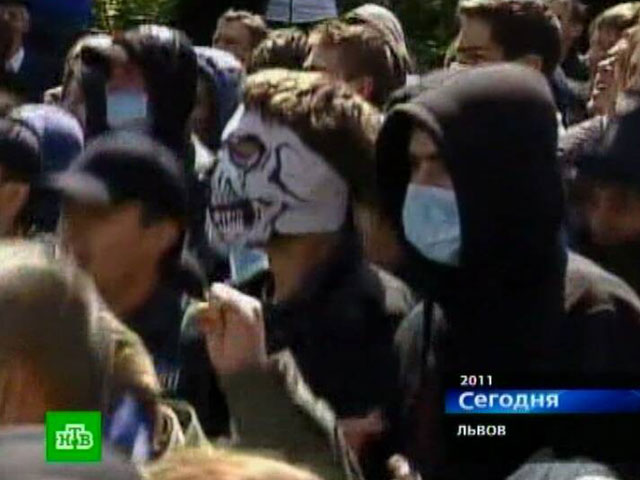 Во Львове задержаны националисты из "Свободы" в связи с событиями 9 мая 