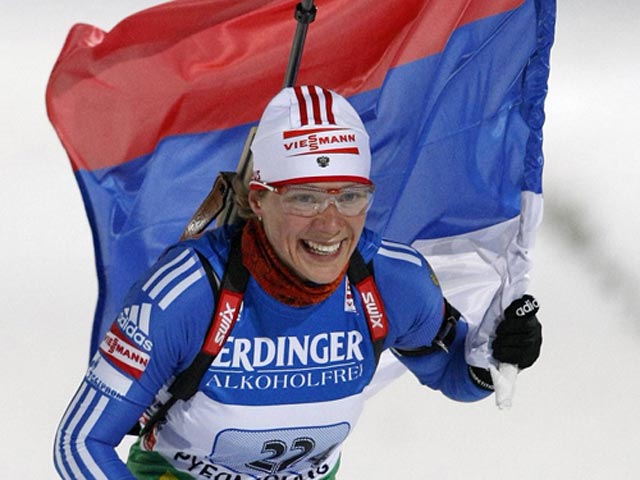 Биатлонистка Ольга Зайцева намерена выступить на Олимпиаде в Сочи
