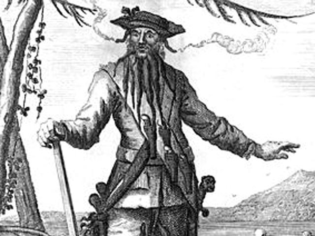 Черная Борода на четвертом десятке жизни "прославился" удачными нападениями и грабежом встречающихся на его пути торговых судов