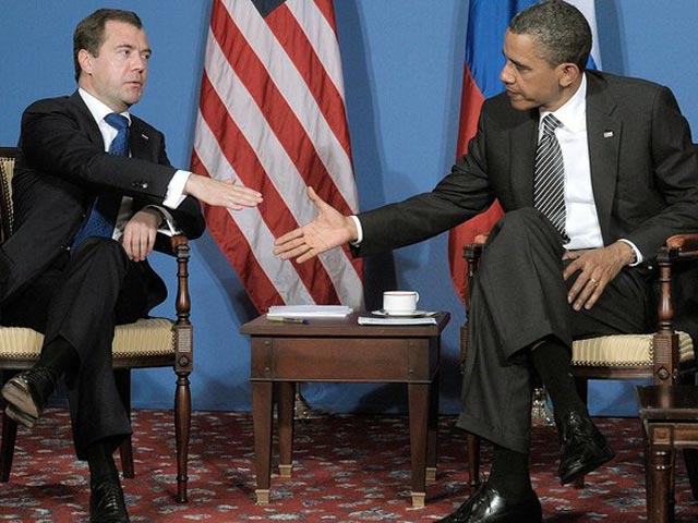 Дмитрий Медведев и Барак Обама, 26 мая 2011 года
