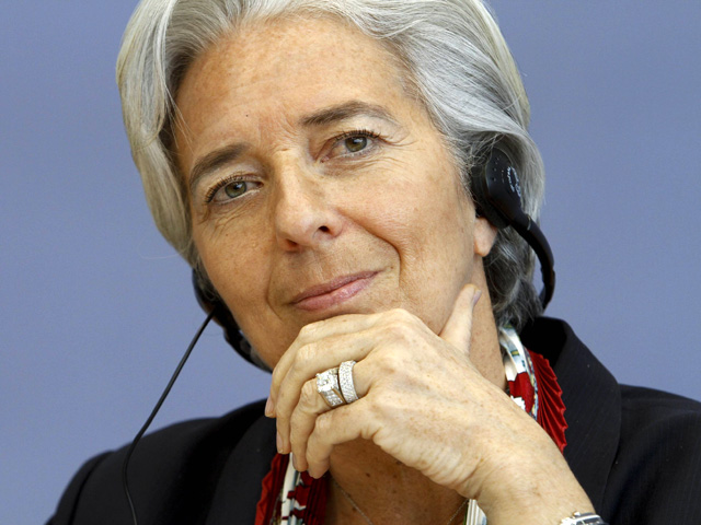Министр финансов Франции Кристин Лагард
