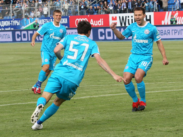 Алексей Ионов забил самый быстрый мяч в истории "Зенита"