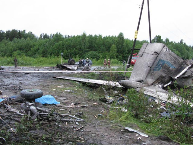Ту-134 в Карелии разбился за считанные секунды, рассказал выживший пассажир