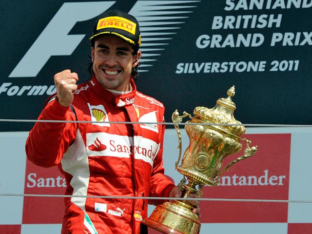 Фернандо Алонсо выиграл Гран-при Великобритании