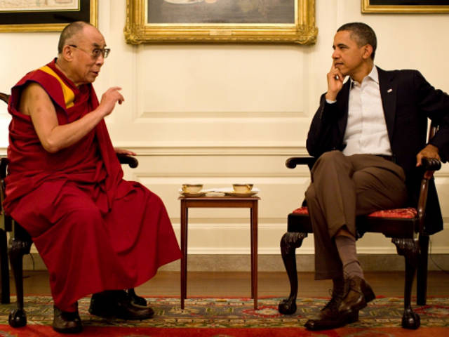 Китай заявил протест Соединенным Штатам в связи со встречей президента Барака Обамы с Далай-ламой XIV