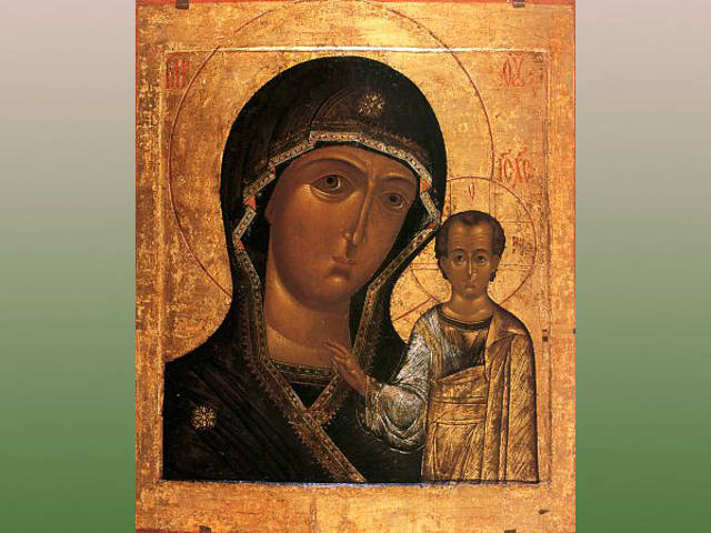 Русская церковь отмечает сегодня праздник иконы Казанской Божией Матери