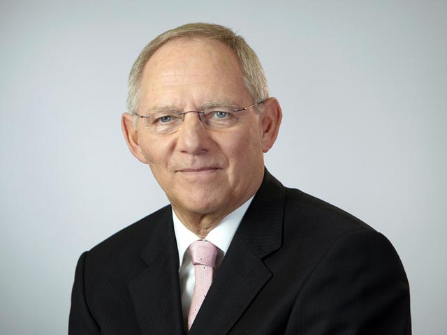 Министр финансов Германии Вольфганг Шойбле
