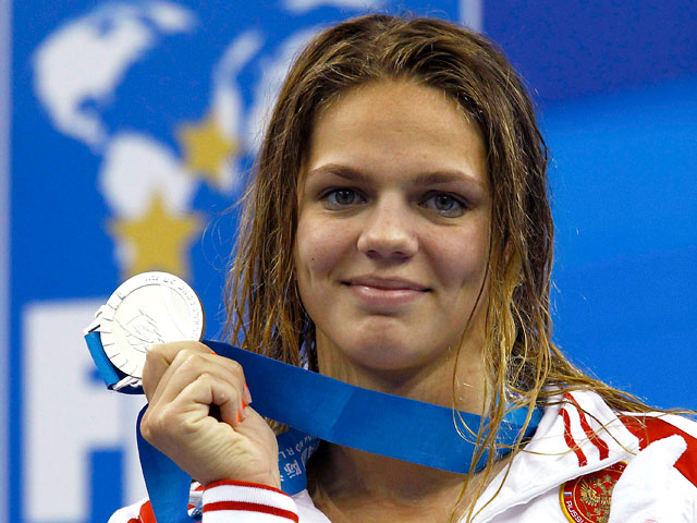 Ефимова взяла "серебро" в заплыве на 50 м брасом на ЧМ