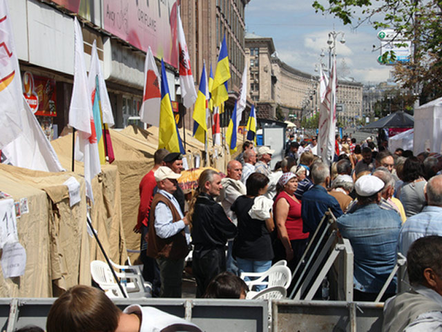 Окружной административный суд Киева запретил проведение массовых акций в центре Киева в День независимости 24 августа