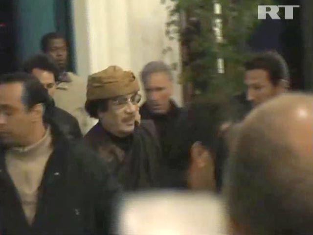Муаммар Каддафи, март 2011 года