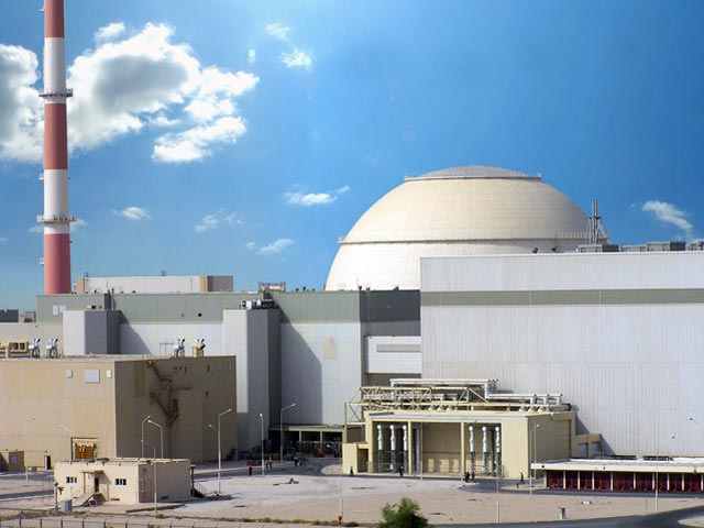Ядерный реактор АЭС "Бушер" в Иране выведен на 40% от номинальной мощности