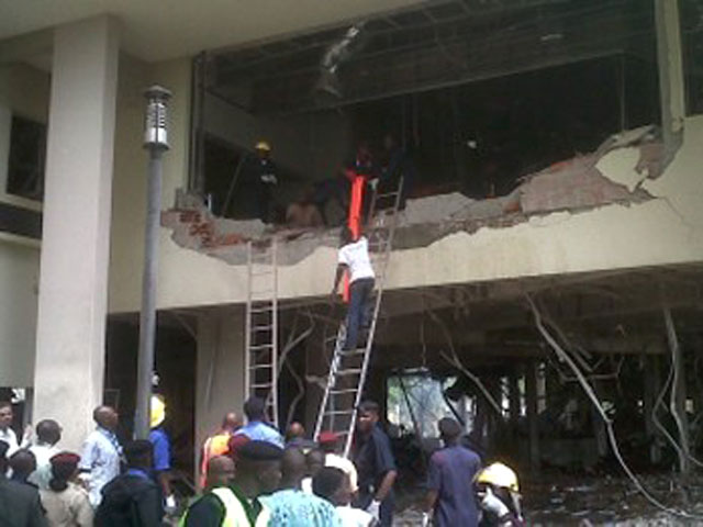 Сильный взрыв прогремел в пятницу в здании ООН в столице Нигерии Абудже
