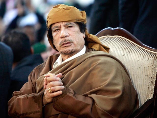 Ливийский лидер Муаммар Каддафи призвал ливийские племена продолжать борьбу против сил Национального переходного совета