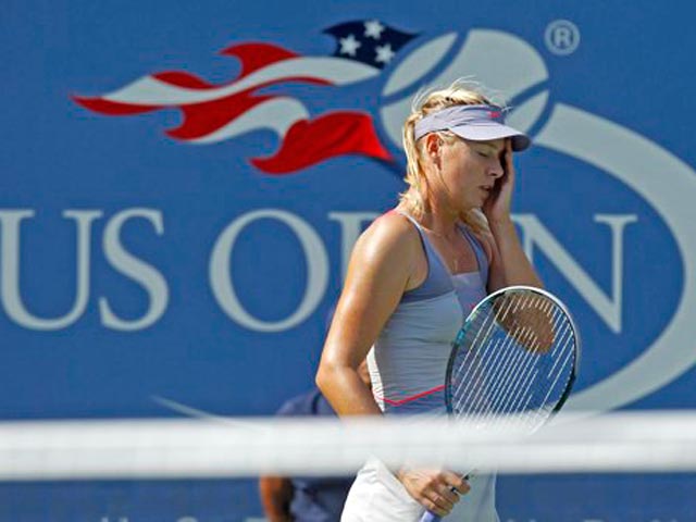 Мария Шарапова покидает Открытый чемпионат США 