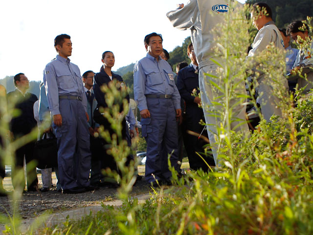 Новый премьер-министр Японии Йосихико Нода, который вступил в должность 30 августа, посетил атомную станцию "Фукусима-1", разрушенную во время мартовских землетрясения и цунами