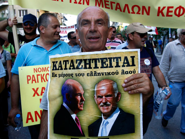 В Греции протестуют десятки тысяч жителей Салоник