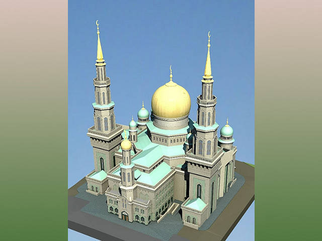 В Москве на месте Соборной мечети построят новую на 10 тысяч человек