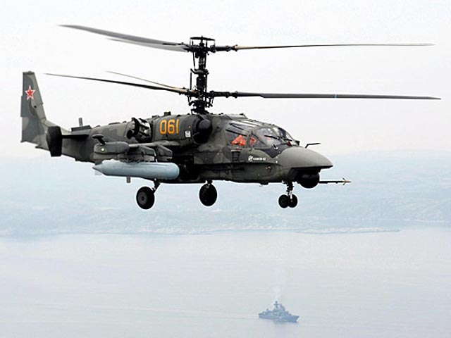 Вертолет Ка-52 "Аллигатор" успешно прошел испытания