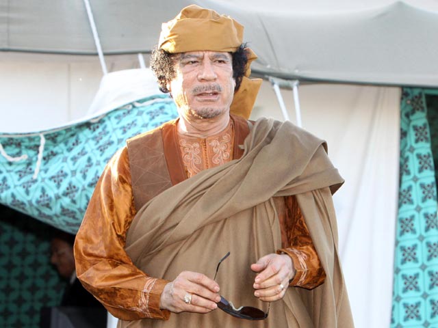 Свергнутый ливийский лидер Муаммар Каддафи в своем очередном аудиообращении назвал победившие повстанческие власти нелегитимными и заявил, что ситуация в стране является ни чем иным как маскарадом, устроенным при помощи НАТО