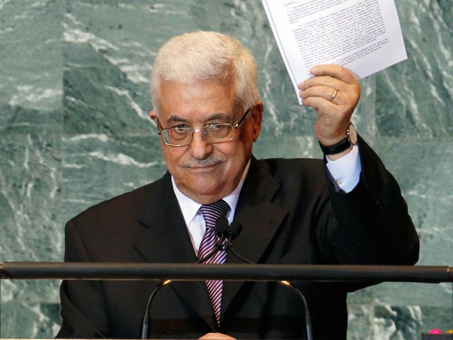 Накануне глава Палестинской национальной администрации Махмуд Аббас подал заявку на признание Палестины полноправным членом ООН в границах от 4 июня 1967 года со столицей в Аль-Кудсе - то есть Иерусалиме