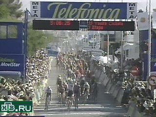 Восьмой этап "Вуэльты" выиграл Алессандро Петаччи