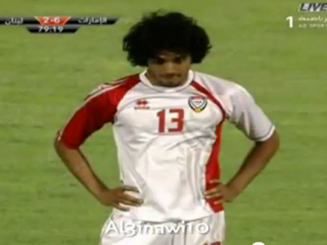 Футболист сборной Объединенный Арабских Эмиратов Зеяб Авана погиб в дорожно-транспортном происшествии