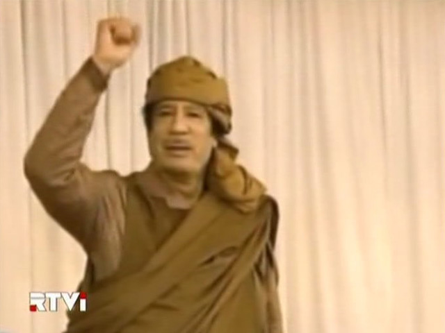 Свергнутый лидер Ливии находится на юго-западе страны рядом с границей с Алжиром