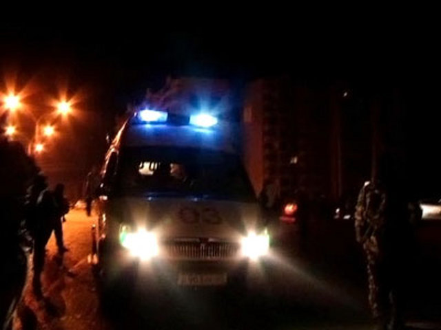 В дагестанском Кизилюрте бронированная полицейская "Газель" подорвана террористом-смертником, который подрезал ее во время движения на легковой автомашине