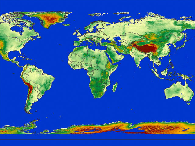 Специалисты из американского аэрокосмического агентства NASA в сотрудничестве с японскими коллегами подготовили и опубликовали самую подробную на сегодняшний день топографическую карту земной поверхности