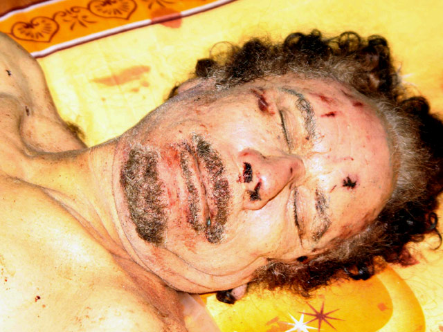Напомним, полковник Каддафи был убит 20 октября, после захвата его родного города Сирта