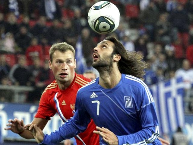 Российская футбольная сборная завершила год ничейным результатом с Грецией 