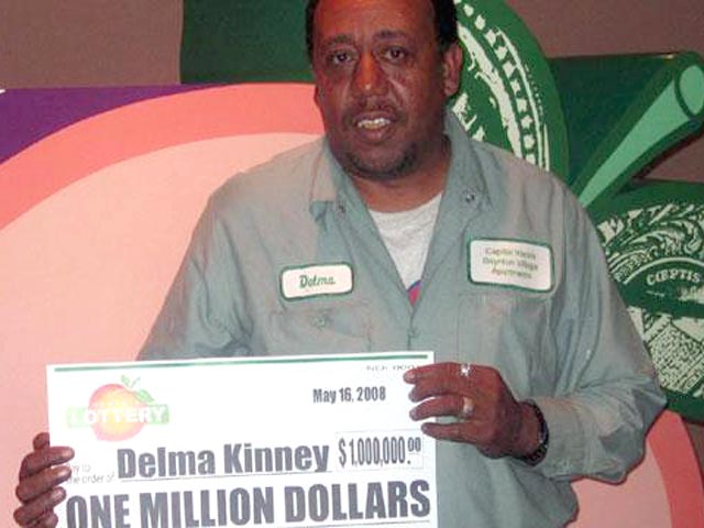 Житель города Атланта (штат Джорджия) Делма Кинни умудрился выиграть в лотерею миллион долларов, причем второй раз последние три года
