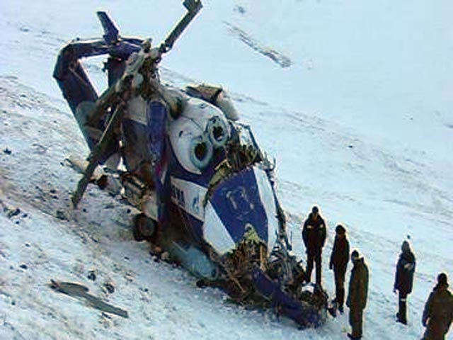 В катастрофе вертолета Ми-171 томского филиала авиакомпании "Газпромавиа" погибли семь человек, в том числе полпред президента РФ в Госдуме Александр Косопкин