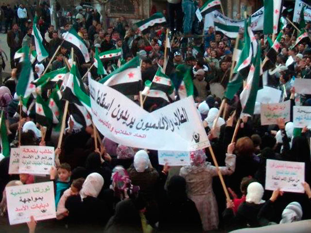 Окрестности города Хомс, 28 ноября 2011 года