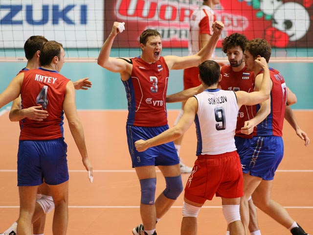 Российские волейболисты стали обладателями Кубка мира