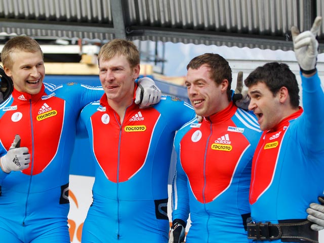 Экипаж Зубкова выиграл этап Кубка мира по бобслею