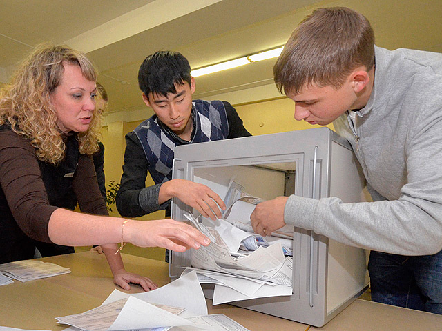 Центризбирком РФ к 07:00 понедельника обработал 91,10% протоколов избирательных комиссий