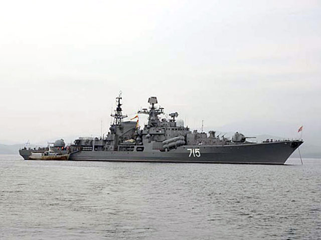 Отряд кораблей Тихоокеанского флота (ТОФ) во главе с большим противолодочным кораблем (БПК) "Адмирал Пантелеев", участвующий в Аденском заливе в международной миссии по борьбе с пиратам, взял курс на Сейшельские острова