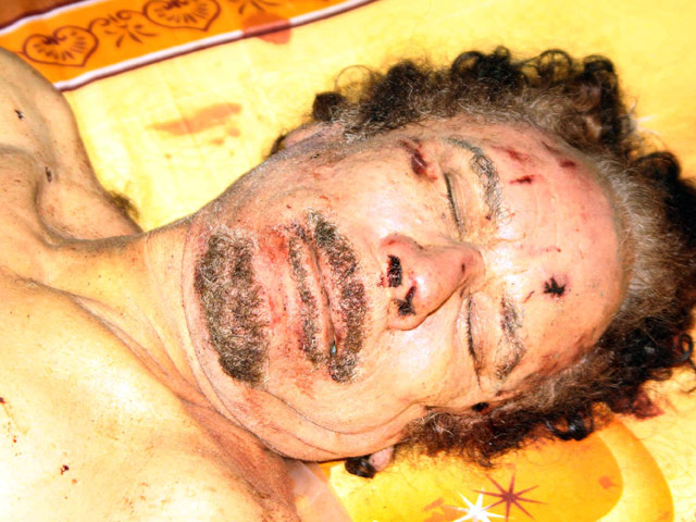 Напомним, Муаммар Каддафи был убит 20 октября 2011 года