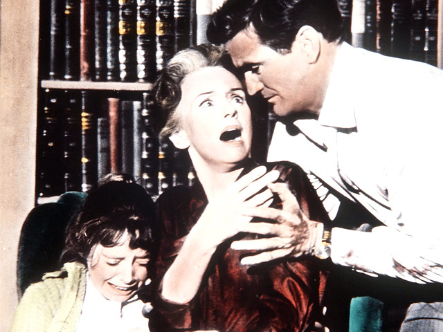 Кадр из фильма Альфреда Хичкока "Птицы", 1963 год  
