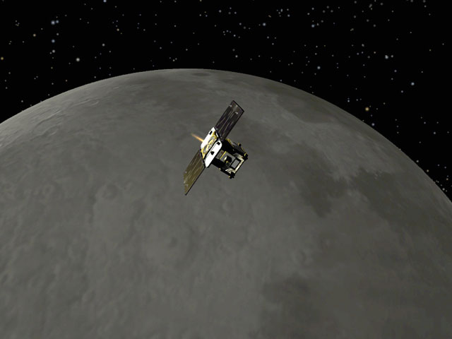 Американское аэрокосмическое агентство NASA вывело на целевую орбиту лунный зонд Зонд GRAIL-A - первый из пары зондов, которые должны составить точнейшие карты Луны