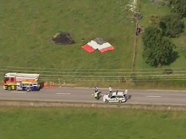 В Новой Зеландии 11 человек сгорели и разбились на воздушном шаре