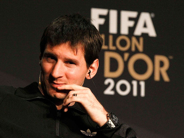 Обладателем "Золотого мяча ФИФА" и титула лучшего футболиста мира был объявлен аргентинец Лионель Месси