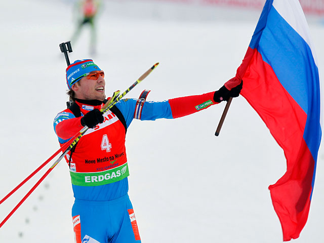 Российский биатлонист Антон Шипулин победил в гонке преследования на пятом этапе Кубка мира, который завершился в чешском Нове Место