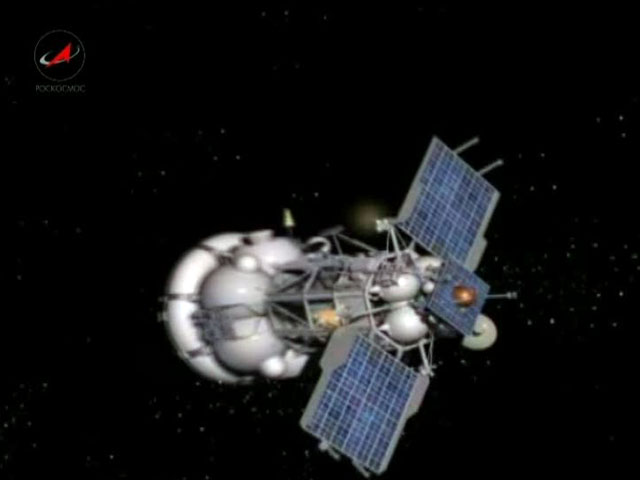 Российская межпланетная станция "Фобос-Грунт", которая в ноябре прошлого года не смогла выйти на траекторию перелета к Марсу, а 15 января прекратила свое существование, могла случайно пострадать от американского радара
