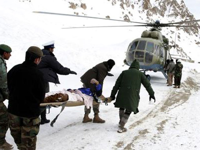 Жертвами снежной лавины в горном районе на северо-востоке Афганистана за последнюю неделю стали 46 человек, 60 ранены