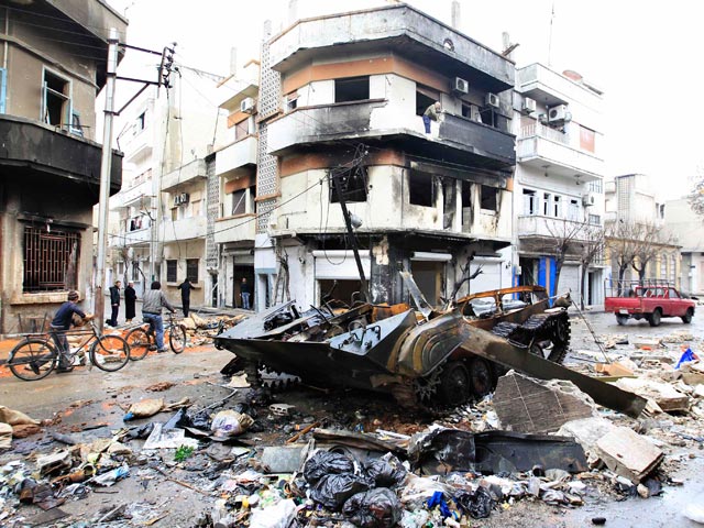 Хомс, 23 января 2012 года