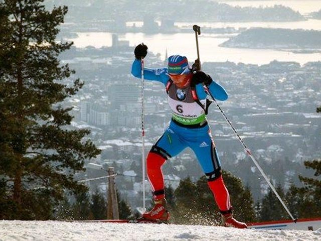 Ольга Зайцева выиграла "серебро" в гонке преследования 